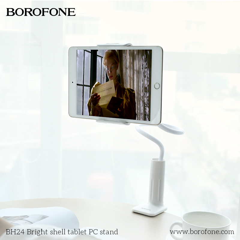 BOROFONE BH24 Bright shell gooseneck tablet holder NZ 7